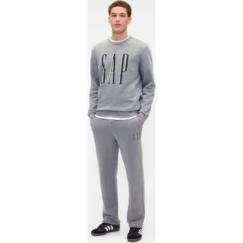 Pánské tepláky GAP s logem GAP černá | šedá 3471349