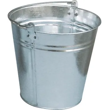 krmítko pro hospodářská zvířata Kbelík plechový pozinkovaný 15ltr. - doprava zdarma od 2 000 Kč