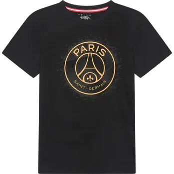 Fan-shop Tričko PSG Logo black velikost: XXL