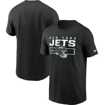Pánské tričko Pánská tričko New York Jets NFL Nike SS Helmet Essential Tee Velikost: XL