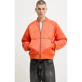 Pánský bomber Oboustranná dětská bomber bunda adidas Originals Rev Bomber KR7618 šedá 90X, vel. S