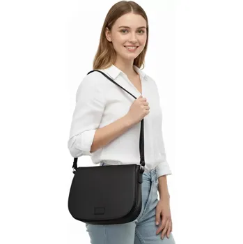 Kabelka Dámská černá lovecká kabelka Pelletteria Beta crossbody i na rameno N1441