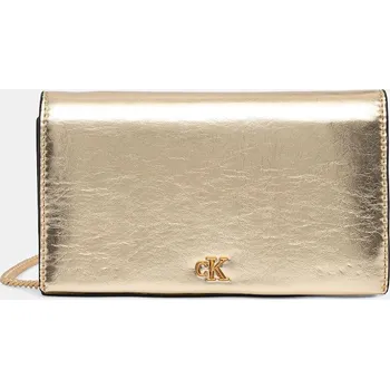 Peněženka Calvin Klein dámská, zlatá barva, LV04F3320G GLD, vel. ONE SIZE