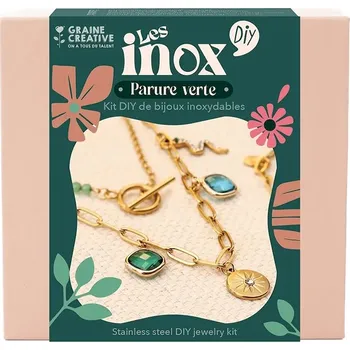 DIY sada na výrobu šperků Graine Creative Bijoux 11,5 x 11 x 3,5 cm 816041 vícebarevná MLC