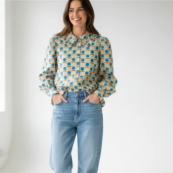 Dámská košile BOBO CHOSES Dámská košile Geometric - MULTICOLOR Velikost: L