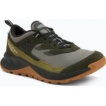 Pánská obuv Pánské trekové boty KEEN Hightrail Waterproof Steel grey/forest night