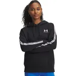 Mikina Under Armour Icon Fleece Taped Hoodiey Black XS
