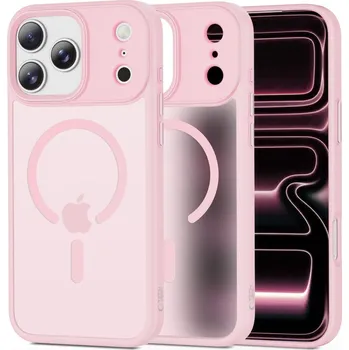 Pouzdro na mobilní telefon Tech-Protect Ochranný kryt na iPhone 17 Pro MAX - Tech-Protect, Magmat MagSafe Matte Pink