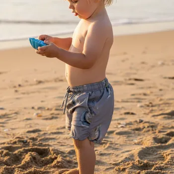 Pánské plavky KONGES SLOJD Plavecké šortky ASNOU - WHALE BOAT Velikost: 12m