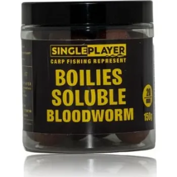 Boilies SINGLEPLAYER Rozpustné Boilies SOLUBLE Smoke Squid - 20mm 150g
