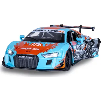 autíčko Jamara Audi R8 LMS Diecast 1:24 modré včetně baterií