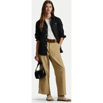 Pánská košile Polo Ralph Lauren Košile 211970730003 Černá Classic Fit XXL