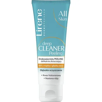 Pleťový peeling Lirene Deep Cleaner Peeling Hloubkový čisticí peeling s jemnými zrnky pro šetrný peeling 75 ml