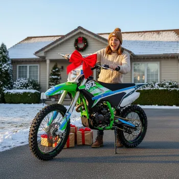 malá motorka Leramotors Pitbike Leramotors By Apollo THUNDER 250ccm 21/18 Zelená