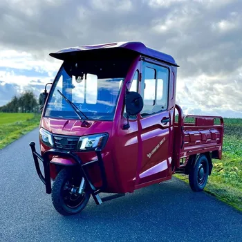 Elektrotříkolka Leramotors tuk tuk cargo G5 2000W 80 Ah červená