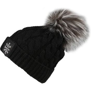 Čepice Dámská zimní čepice Sherpa NELL II černá UNI