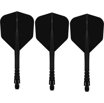 Příslušenství pro šipky Mission Letky Force 90 Vortex - Standard No6 - Medium - Solid Black F4566
