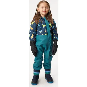 Kojenecká kombinéza Zimní kombinéza Polar, Kobaltová, Dinosauři - vel. 98/104