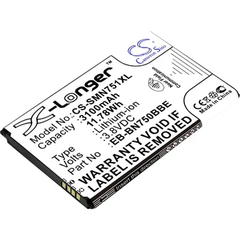 Baterie pro mobilní telefon Baterie Cameron Sino CS-SMN751XL pro Samsung SM-N750S - neoriginální