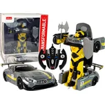 RC auto-robot Mercedes-AMG GT3 1:14 Rastar – transformující se model se světly a zvuky