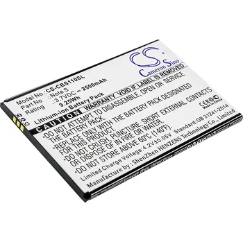 Baterie k notebooku Baterie Cameron Sino CS-CBS110SL pro Cubot Note S - neoriginální