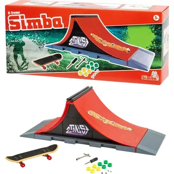 fingerboard Simba Toys S 3304654 prstový skateboard s rampou