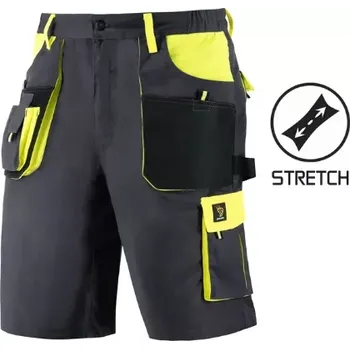 Pánské kraťasy Procera PROWORK Stretch kraťasy šedé