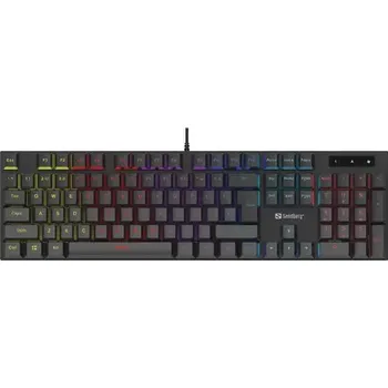 Klávesnice Sandberg Mechanical Gamer Keyboard GERMAN černá