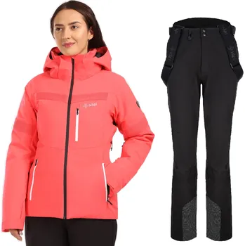 Dámský lyžařský komplet Valera PNK 36 + Rhea BLK 38