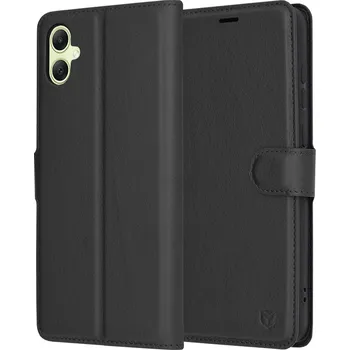 Pouzdro na mobilní telefon Techsuit Kožené pouzdro Samsung Galaxy A05 Black