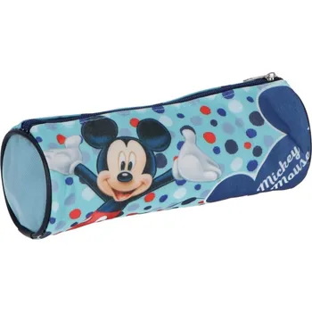 Plážová taška dovoz EU Etue Mickey mouse modrá (pouzdro, penálek)