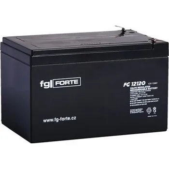 Trakční baterie FG-Forte FG12120 - 12V / 12Ah F2 (Staniční bezúdržbový akumulátor)