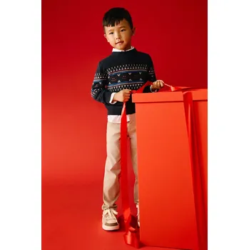 Dětská móda Dětské kalhoty Mayoral 513.5D.Mini.9BYA béžová 02X, vel. 134