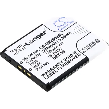 Baterie pro mobilní telefon Baterie Cameron Sino CS-ERV800SL pro Sony Ericsson K630i - neoriginální
