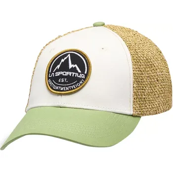 Čepice La Sportiva Belayer Cap White/Aspen Green S