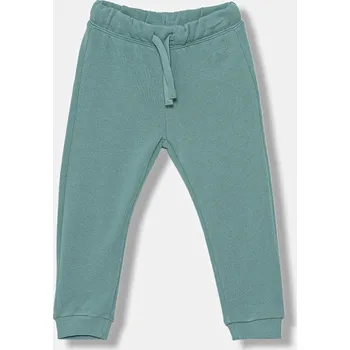 Dětské bavlněné tepláky United Colors of Benetton tyrkysová barva, 3J70GF01N 3J70GF01N.P.Season.9BYA 06X, vel. 104