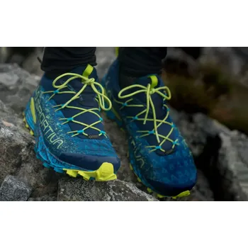 Pánská běžecká obuv Pánské trailové boty La Sportiva Tempesta GTX Carbon/Cloud 45,5 EU