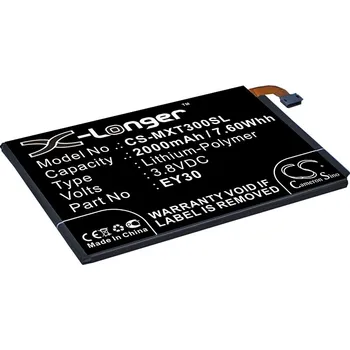 Baterie pro mobilní telefon Baterie Cameron Sino CS-MXT300SL za Motorola SNN5945A - neoriginální