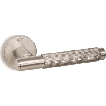 Dveřní kování Cobra dveřní kování KANELAZ-R 1745 (matný nikl) Provedení: klika/klika bez rozet