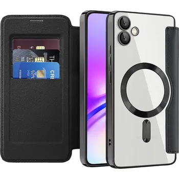 Pouzdro na mobilní telefon Pouzdro na knihu Techsuit SmartMag pro Samsung Galaxy A05 černé