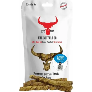 Pamlsek pro psa The Buffalo Co. Pletená buvolí střívka 100 g