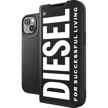 Pouzdro na mobilní telefon Diesel pouzdro pro iPhone 15 černé 54169