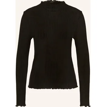 Dámské tričko Opus Dlouhé Rukávy Sivi, černá