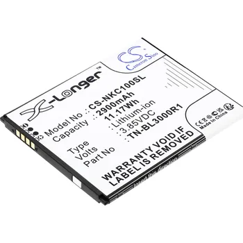 Baterie pro mobilní telefon Baterie Cameron Sino CS-NKC100SL pro Nokia C100 2022 - neoriginální