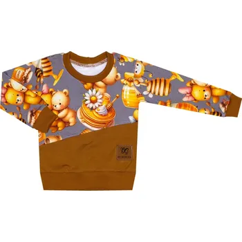 Mikina bez kapuce - Medík Velikost: 110