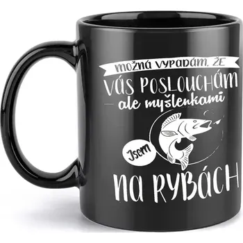 Vtipný hrnek pro rybáře