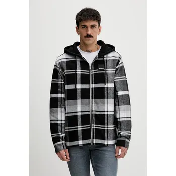 Pánská softshellová bunda Bunda Karl Lagerfeld Jeans B1M14022 šedá 90A, vel. M