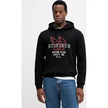 Dámská mikina Bavlněná mikina Tommy Hilfiger MW0MW41431 černá 99X, vel. S