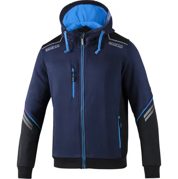 Pánská mikina SPARCO Colorado Tech Full Zip modrá pánská mikina/bunda XL