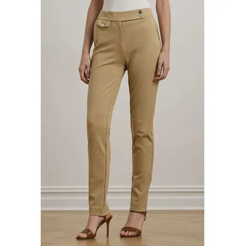 Dámské kalhoty Kalhoty Lauren Ralph Lauren dámské, černá barva, medium waist, 200980023 08X, vel. XS